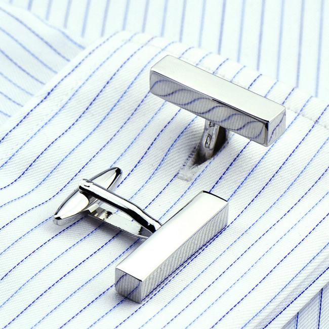 Shlax & Wing Mens Cuff Links Polished Wedding Business Gift Cufflinks New Classic 71