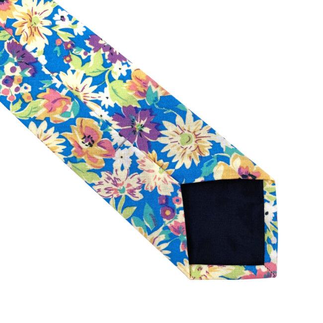 Shlax & Wing Multicolor Floral Fashion Men’s Skinny Necktie Cotton 6cm Gift Wedding Party Casual Gravatas