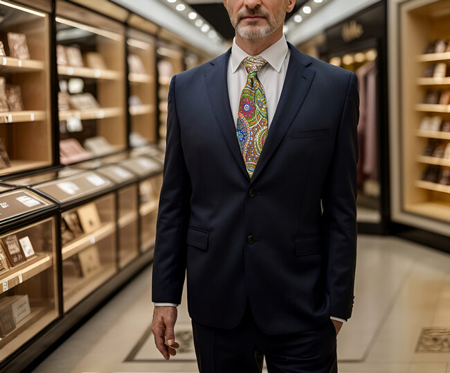 Shlax & Wing U31 Paisley Multicolor Red Green Yellow Blue Mens Ties Necktie 100% Silk Printing Handmade New