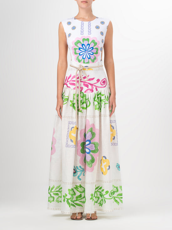 Silvia Tcherassi Bella One Piece Multicolor Floral Print