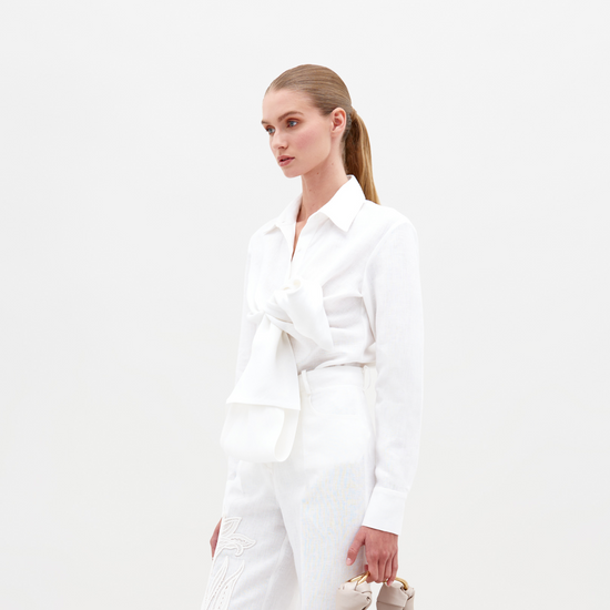 silvia tcherassi Blusa Mercury (Linen)