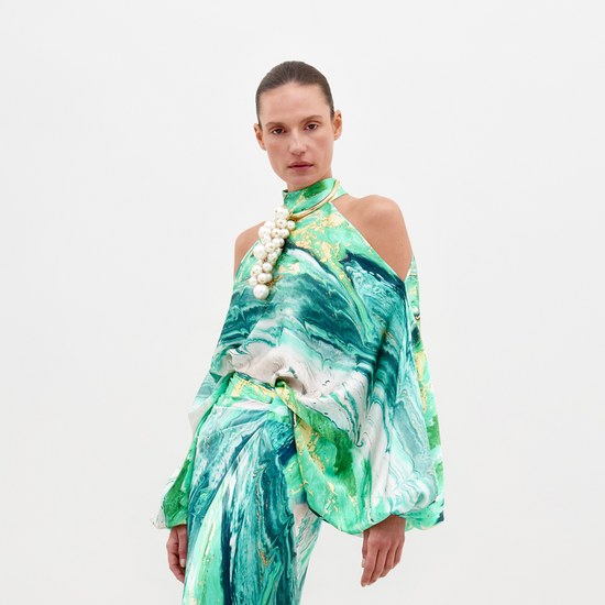 silvia tcherassi Blusa Safira