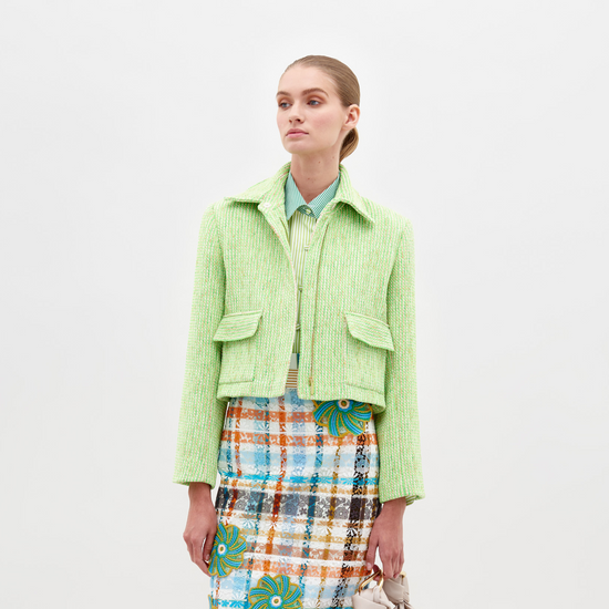 silvia tcherassi Chaqueta Perla