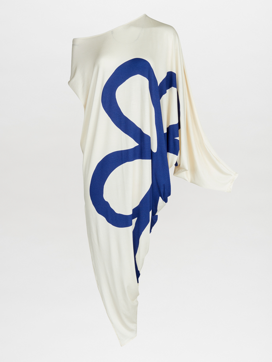 silvia tcherassi Giardini Tunic Neutral Bloom