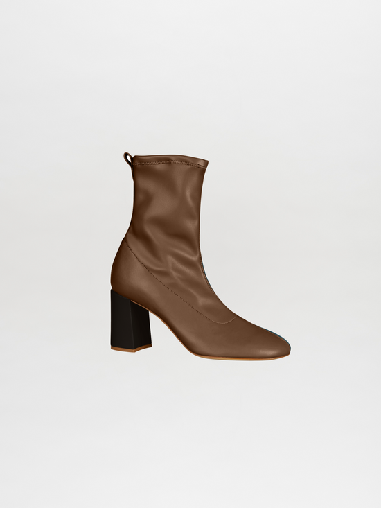 silvia tcherassi Kubra Boots Camel