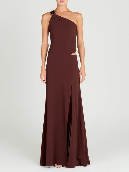 Silvia Tcherassi Nix Dress Brown