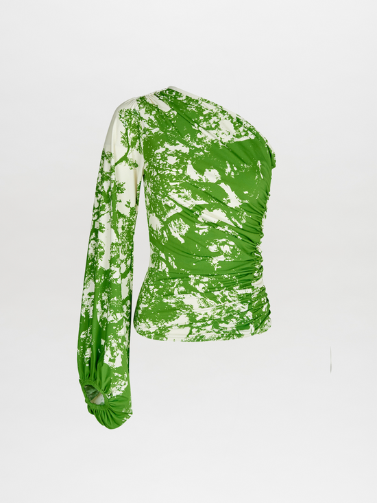 silvia tcherassi Oriana Blouse Green Cyprus