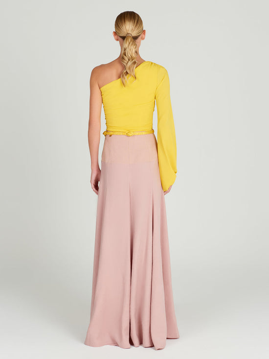 Silvia Tcherassi Oriana Blouse Yellow