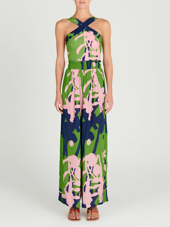 Silvia Tcherassi Ovada Pant Verdi Pink