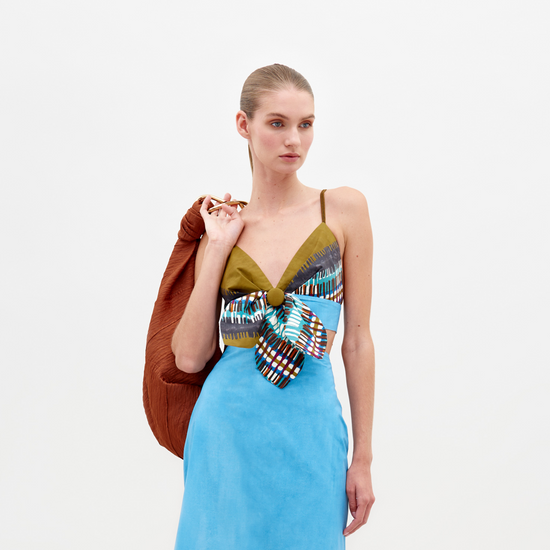 silvia tcherassi Top Flor