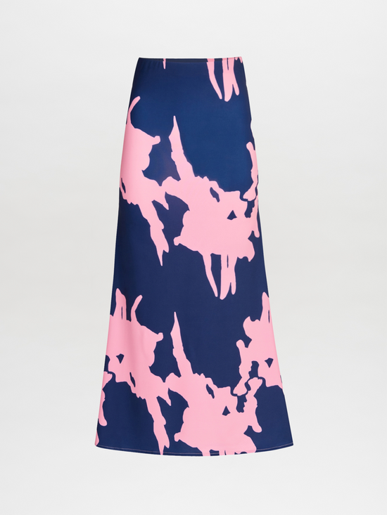 silvia tcherassi Trieste Skirt Pink Navy