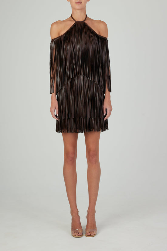 Silvia Tcherassi Vercelli Dress Brown