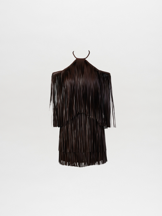 silvia tcherassi Vercelli Dress Brown