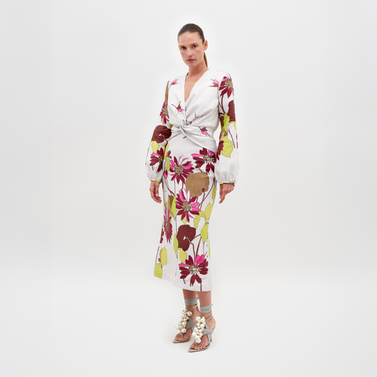 silvia tcherassi Vestido Battia