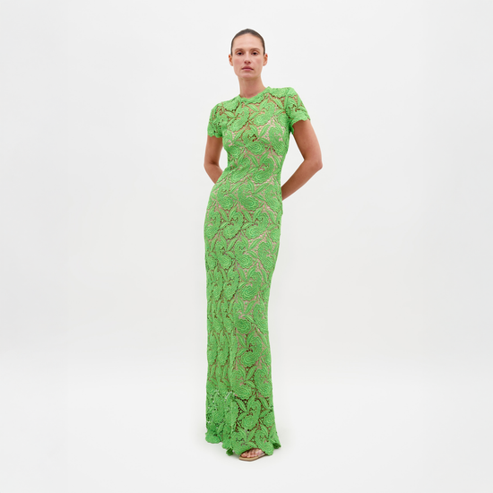 silvia tcherassi Vestido Roxana