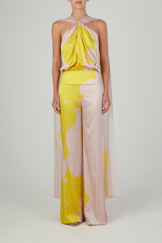 Silvia Tcherassi Vicenta Blouse Yellow Nude