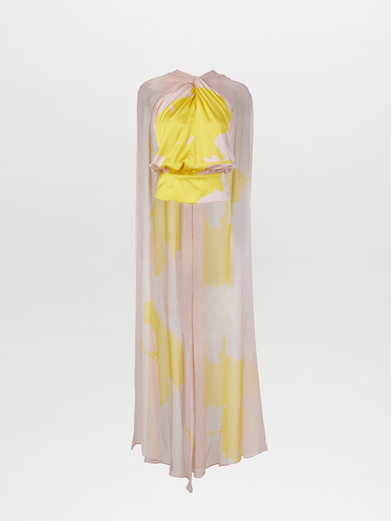 silvia tcherassi Vicenta Blouse Yellow Nude