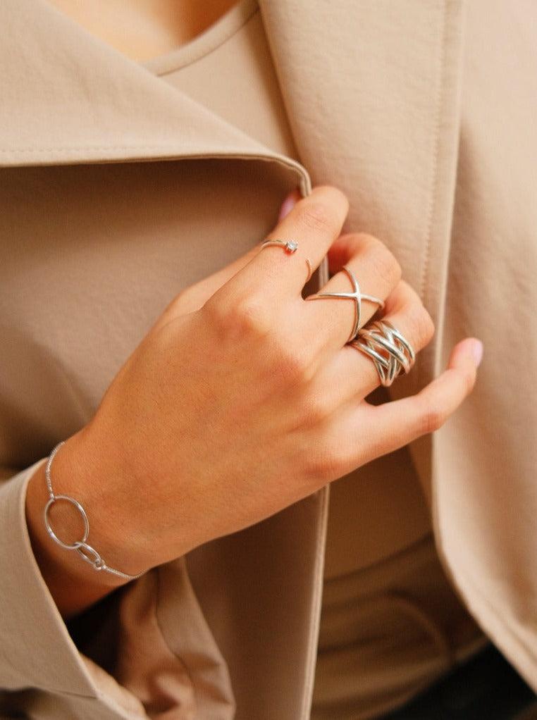 Singularu Anillo 4Ever Plata