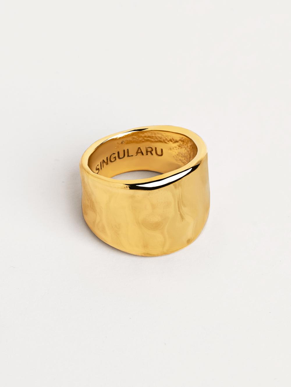 singularu Anillo My Ocean Baño Oro