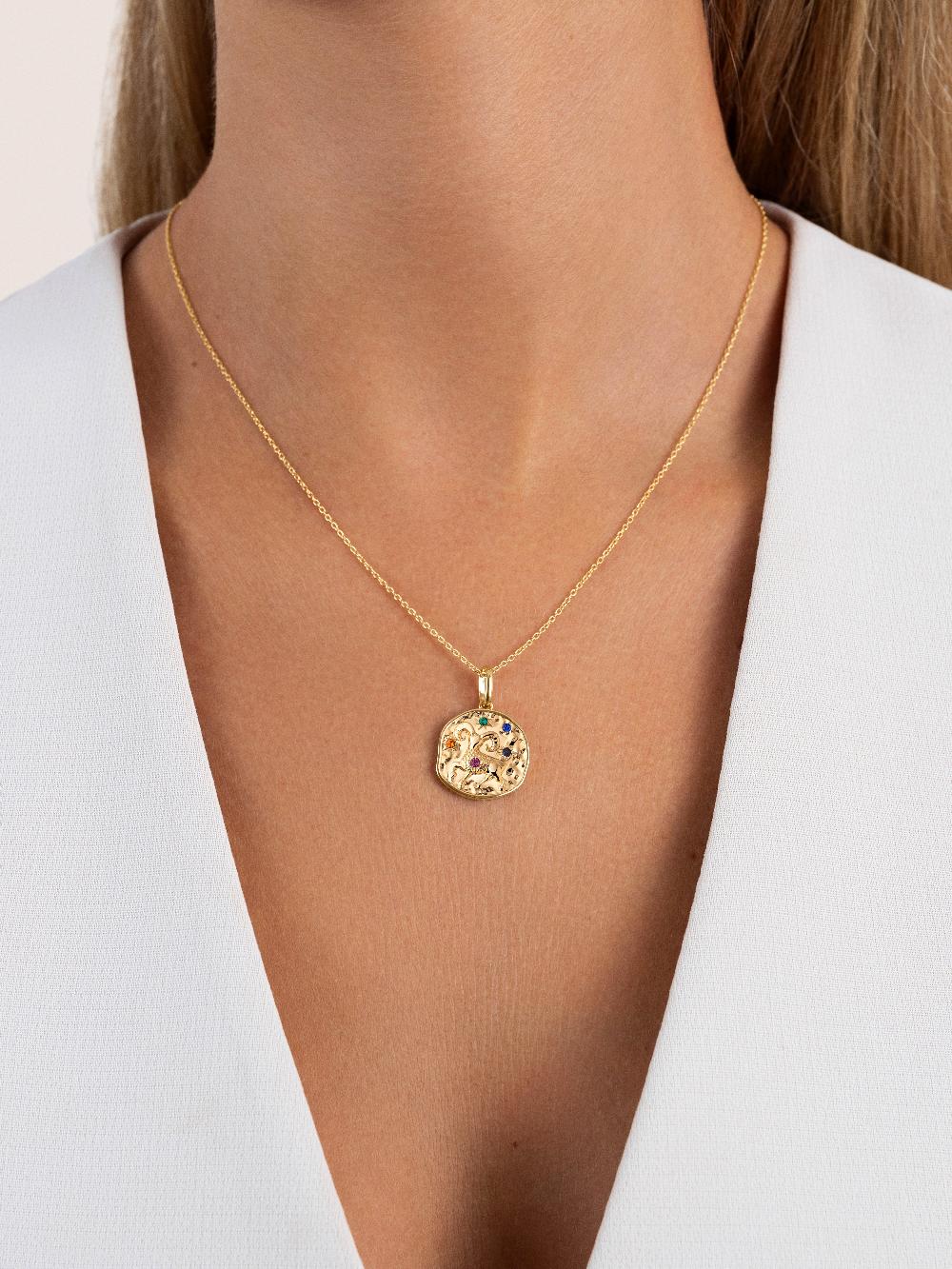 Singularu Charm Organic Colors Zodiaco Baño Oro