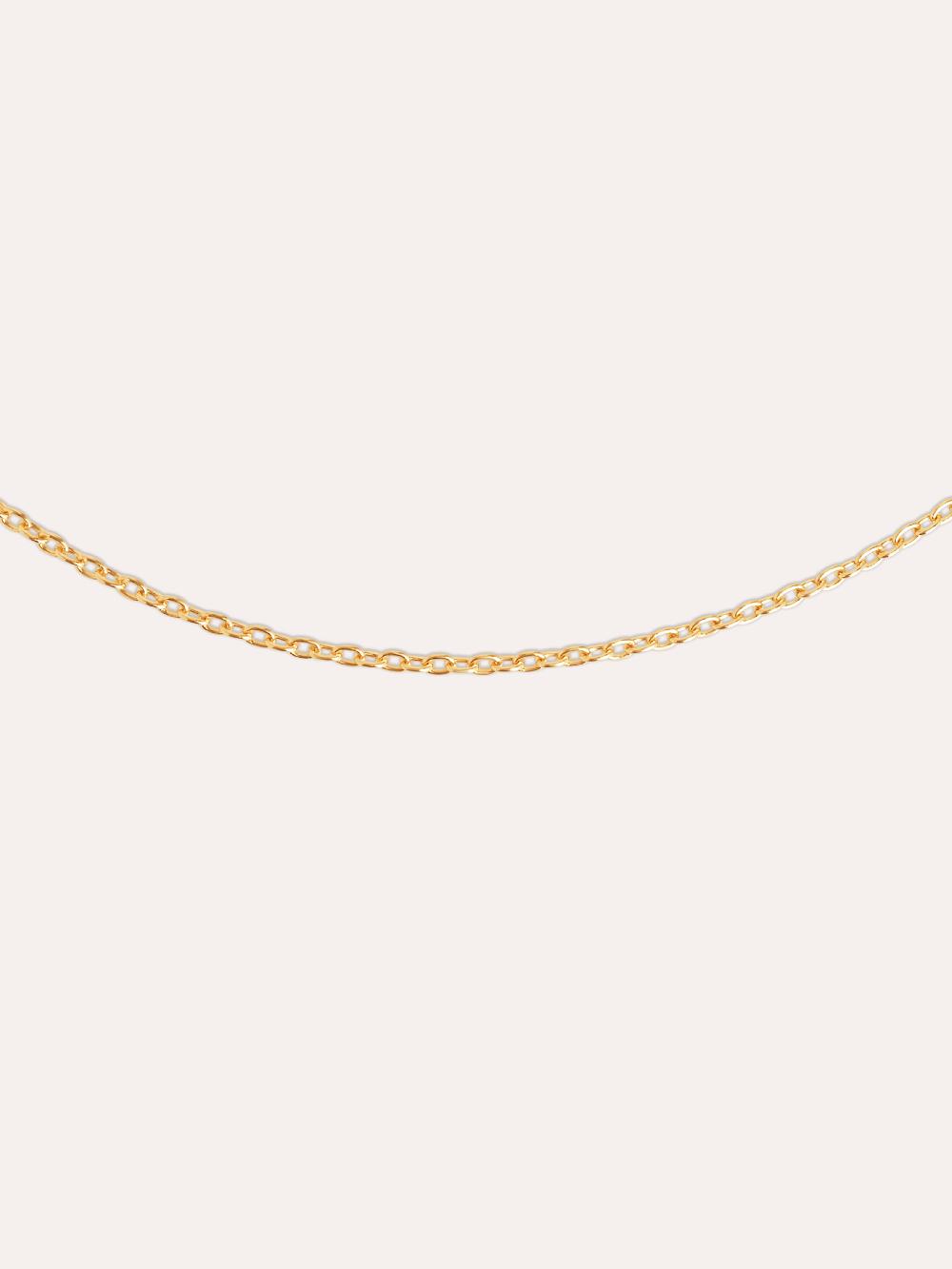 singularu Collar Everything Plata Baño Oro