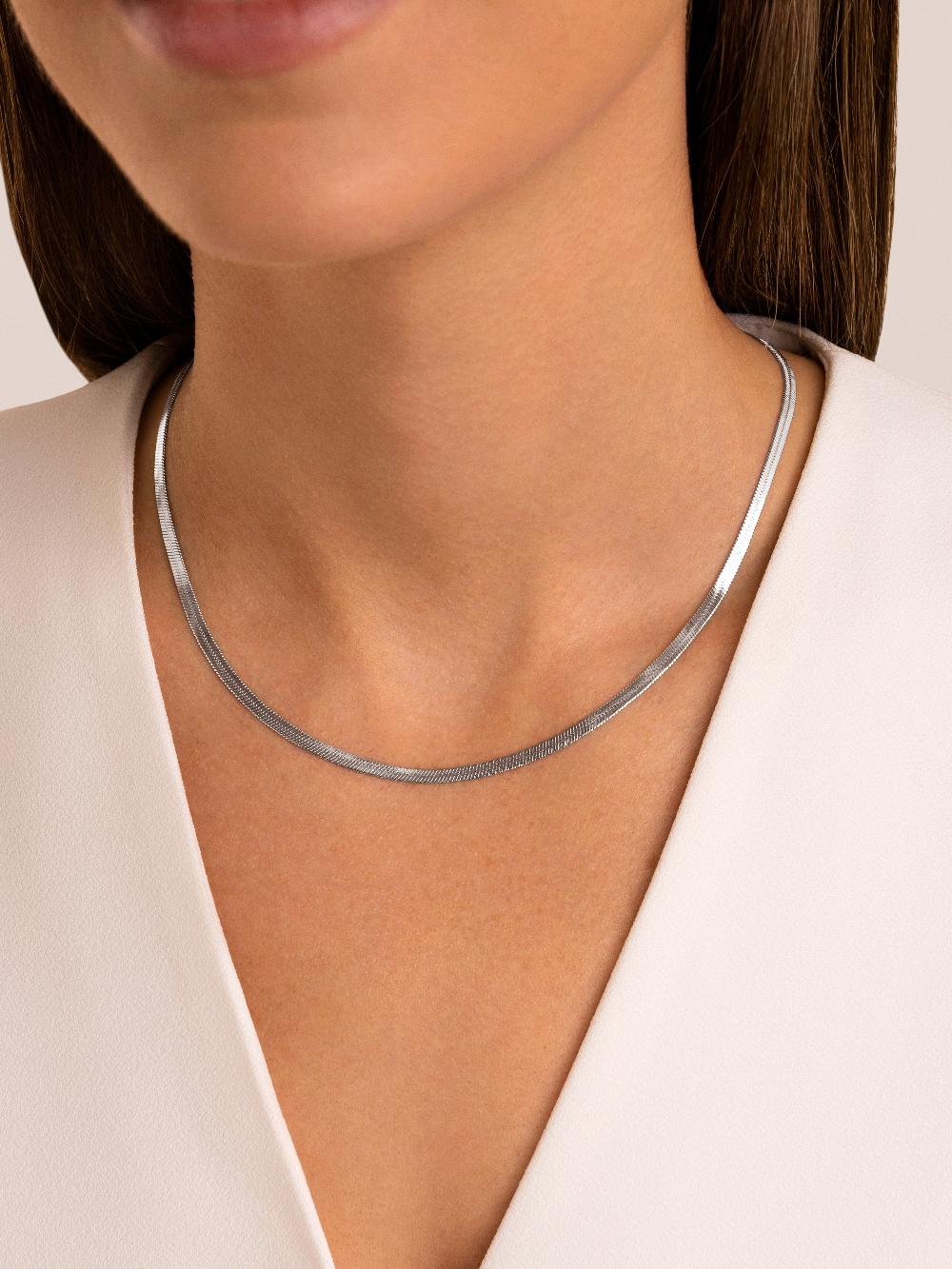 Singularu Collar Lisse S Acero