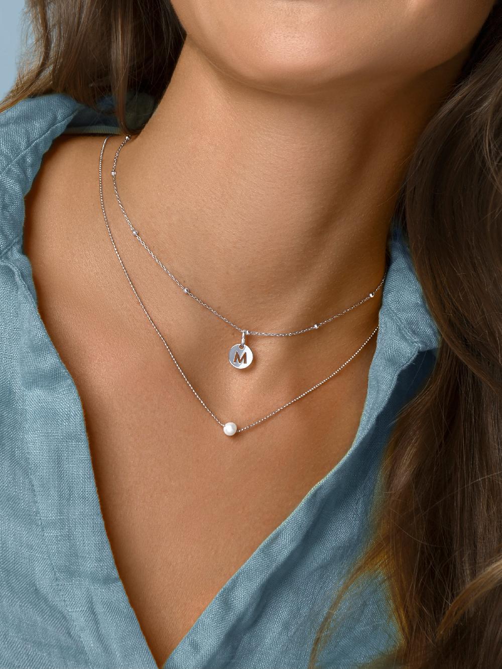 Singularu Collar Mini Medallion Plata