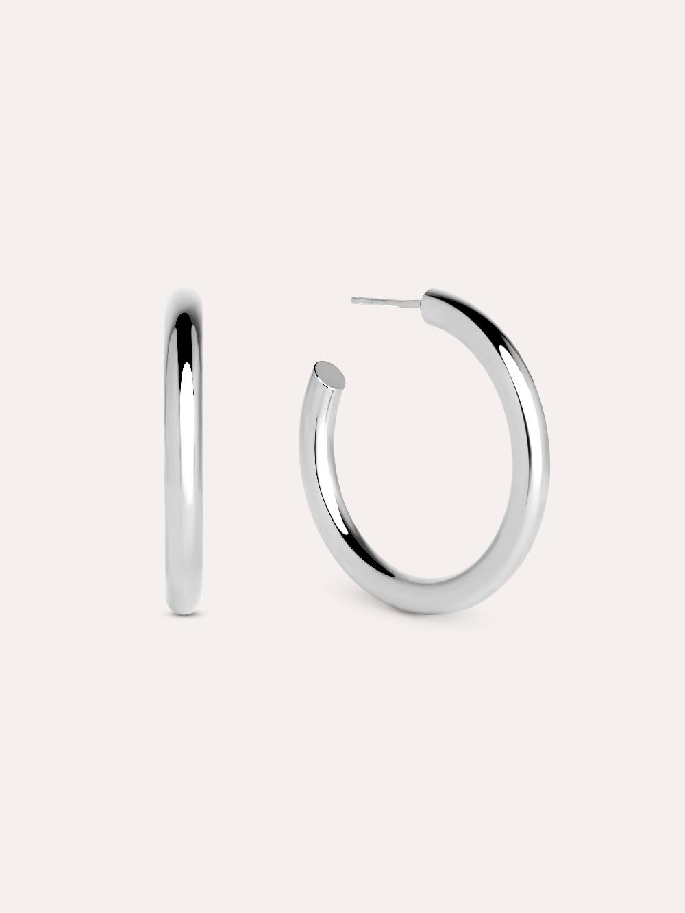 singularu Pendientes Aro Tube