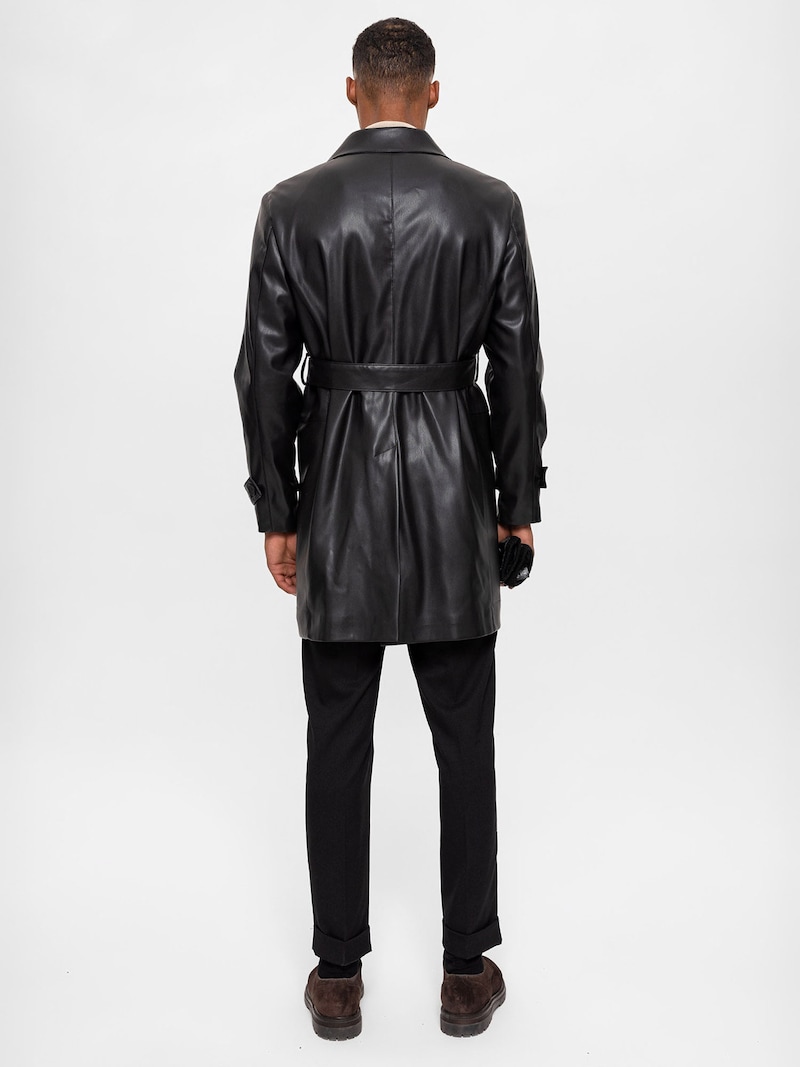 Sinned X About You Abrigo De Entretiempo Antioch En Negro