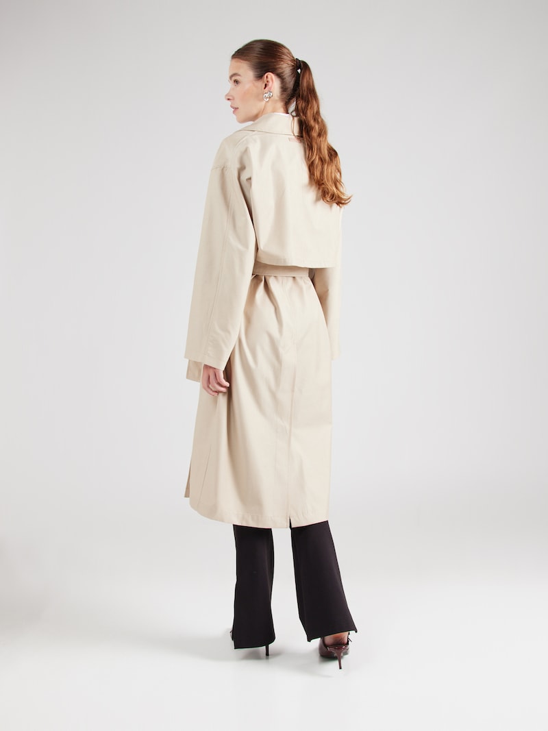 Sinned X About You Abrigo De Entretiempo Calvin Klein En Beige