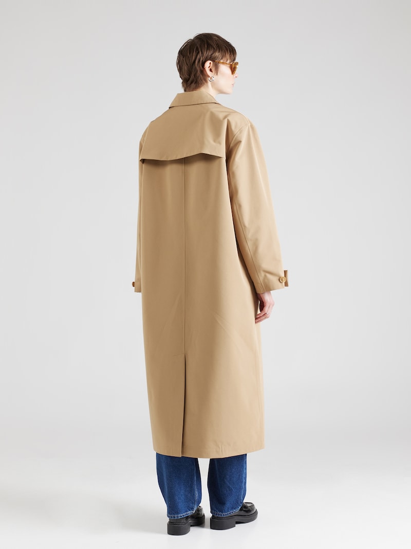 Sinned X About You Abrigo De Entretiempo Calvin Klein Jeans En Beige Oscuro