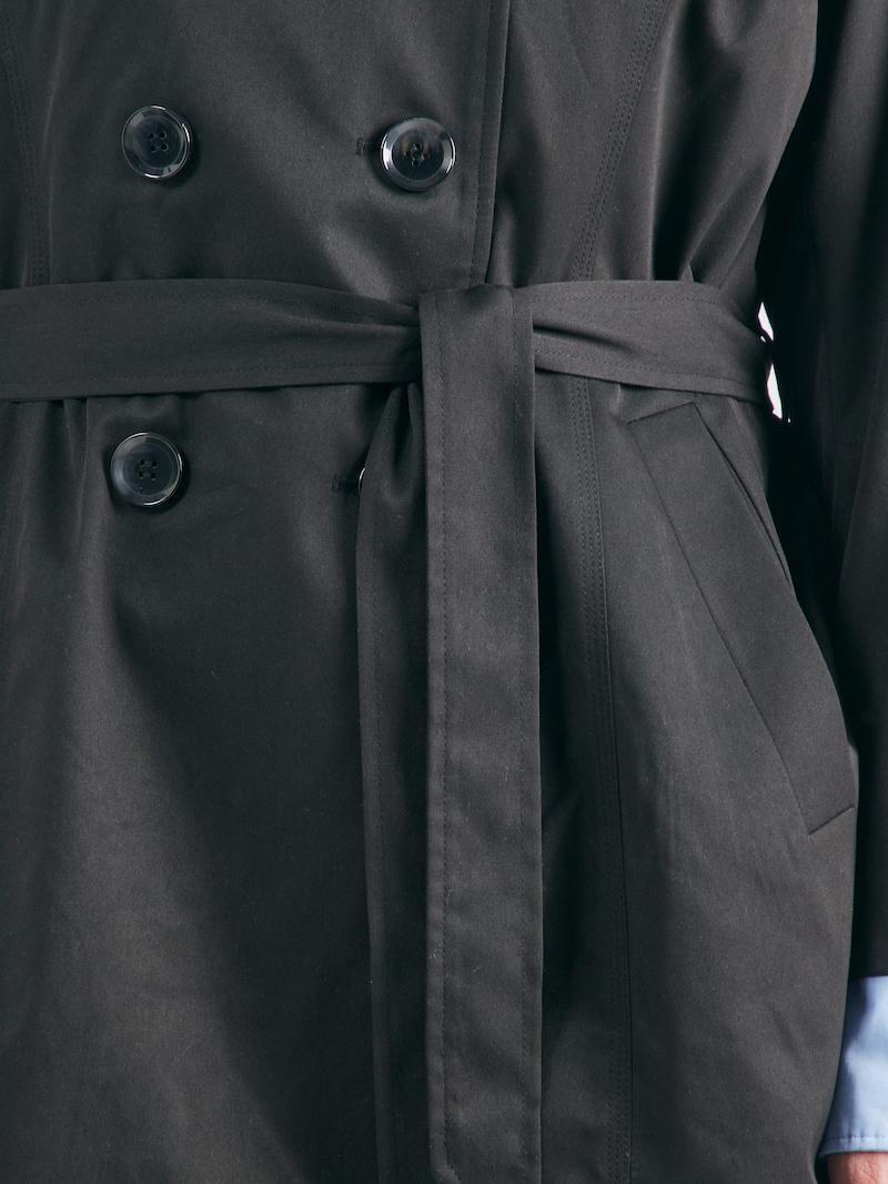 Sinned X About You Abrigo De Entretiempo 'CARVALERIE' ONLY Carmakoma En Negro