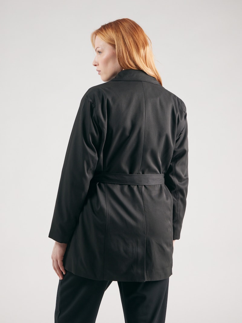 Sinned X About You Abrigo De Entretiempo 'CARVALERIE' ONLY Carmakoma En Negro