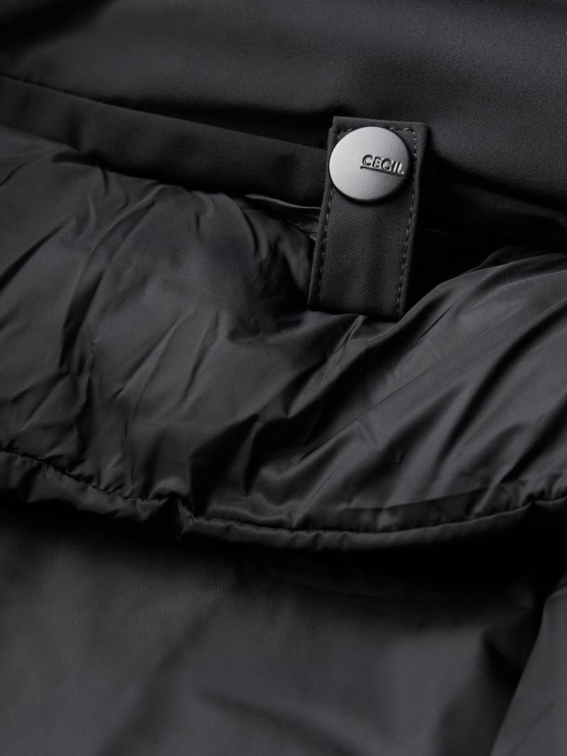 Sinned X About You Abrigo De Entretiempo CECIL En Negro