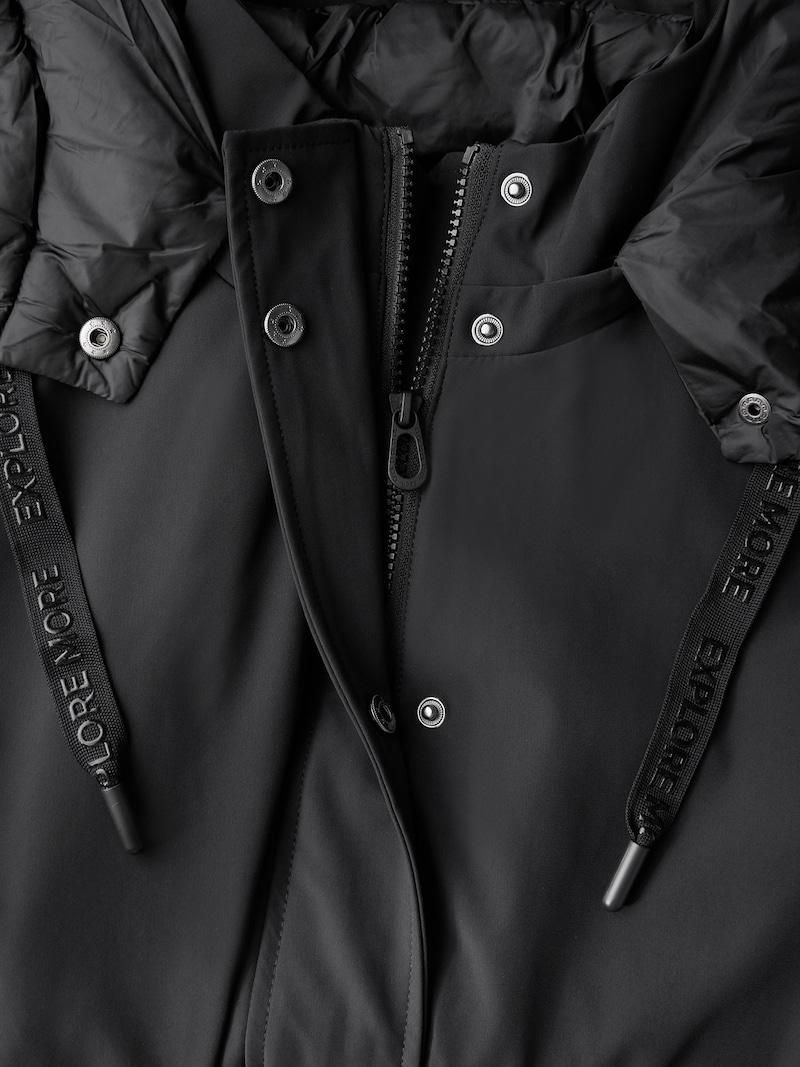 Sinned X About You Abrigo De Entretiempo CECIL En Negro