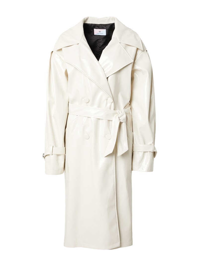 Sinned X About You Abrigo De Entretiempo Chiara Ferragni En Blanco Natural