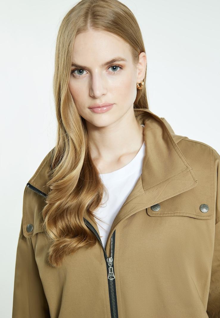 Sinned X About You Abrigo De Entretiempo DreiMaster Vintage En Beige