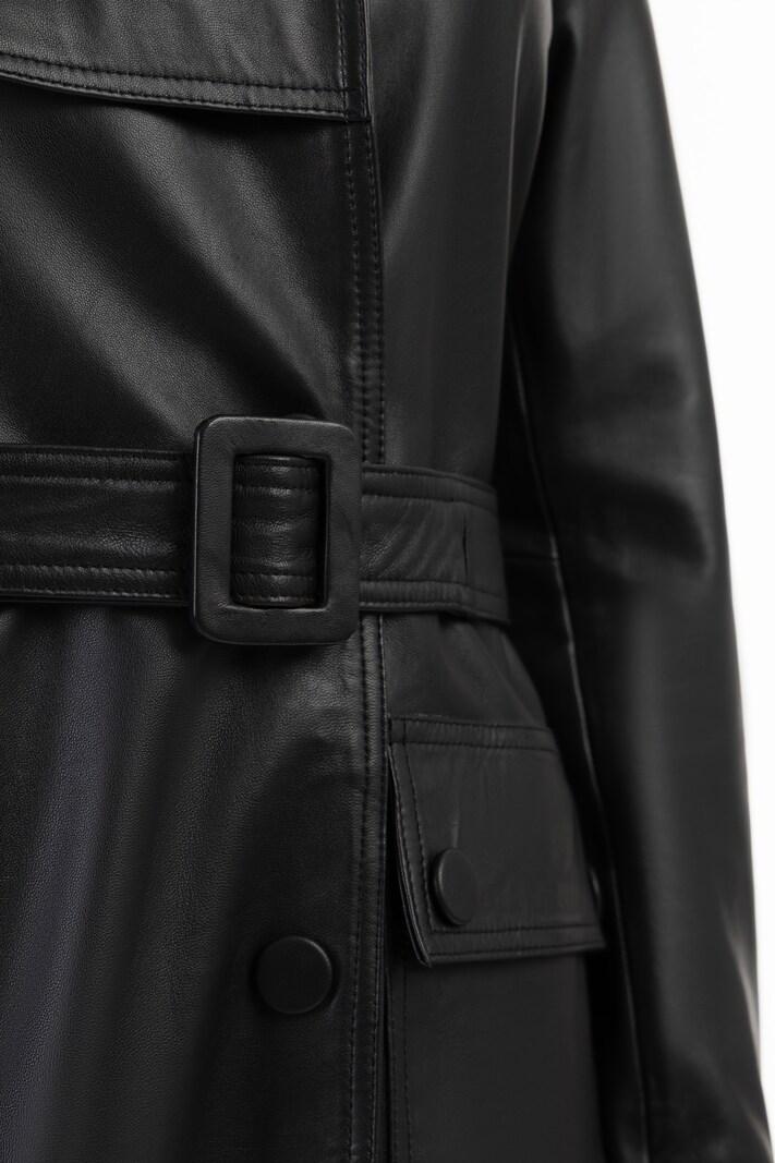 Sinned X About You Abrigo De Entretiempo DreiMaster Vintage En Negro