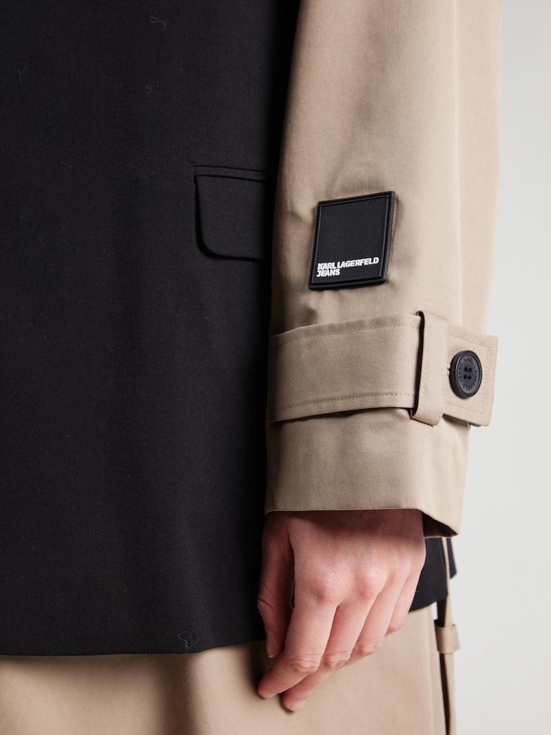 Sinned X About You Abrigo De Entretiempo KARL LAGERFELD JEANS En Marrón Claro