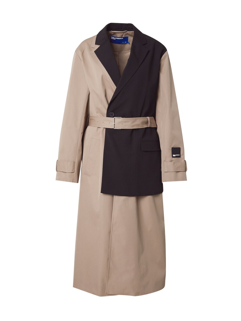 sinned x about you Abrigo de entretiempo KARL LAGERFELD JEANS en Marrón Claro