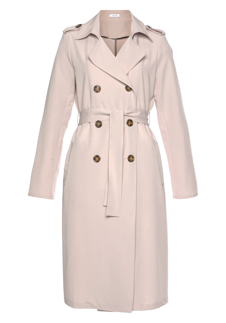 sinned x about you Abrigo de entretiempo LASCANA en Beige