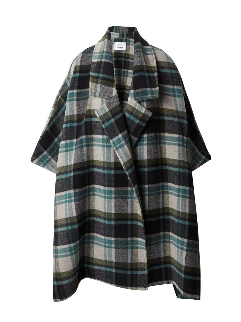 sinned x about you Abrigo de entretiempo 'Mimi' florence by mills exclusive for ABOUT YOU en Greige Gris Moteado Negro