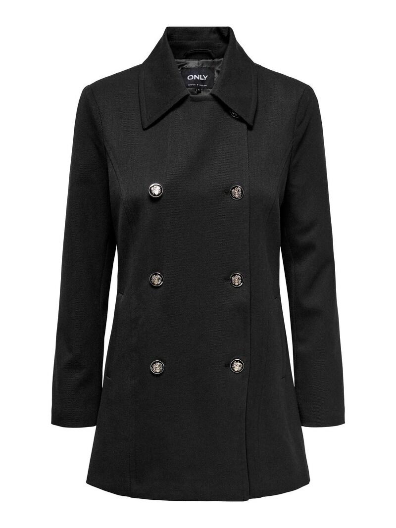 sinned x about you Abrigo de entretiempo 'ONLMIAMI MILI' ONLY en Negro