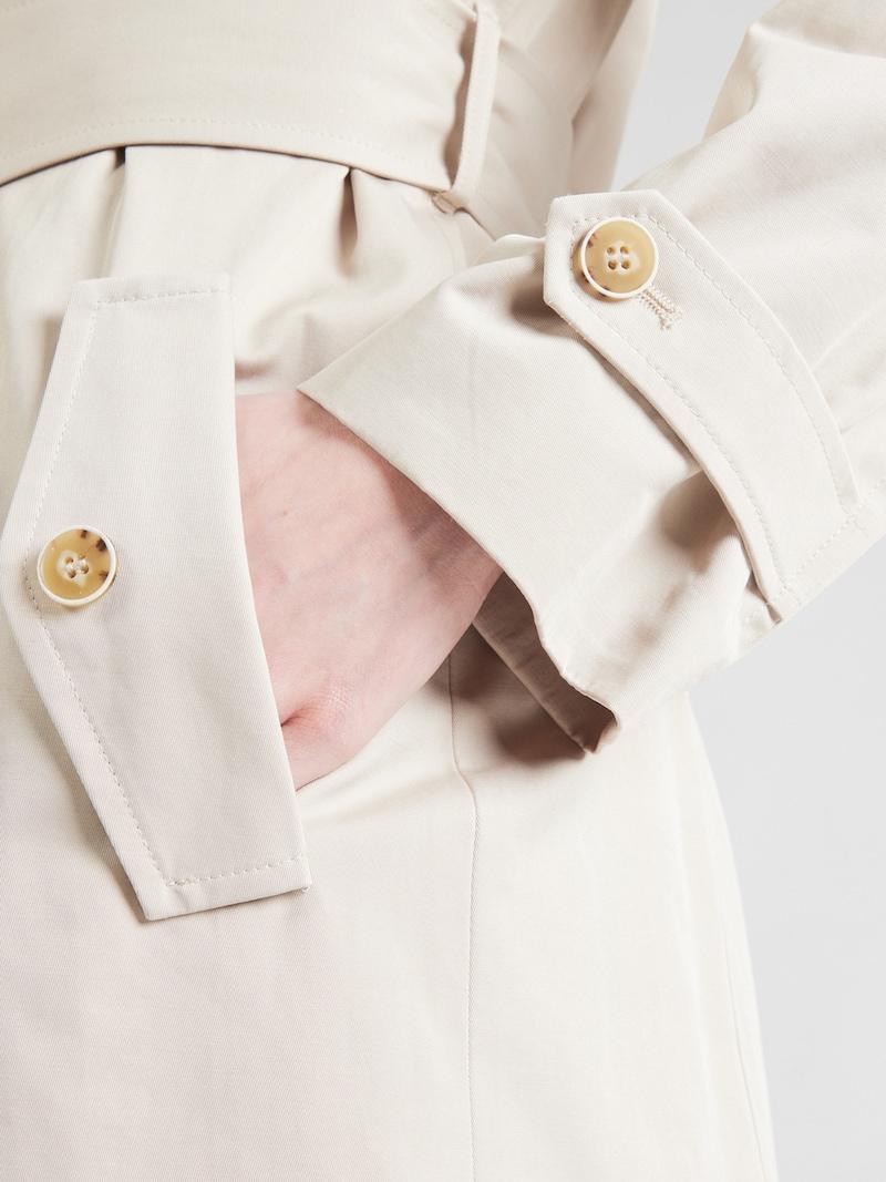 Sinned X About You Abrigo De Entretiempo S.Oliver BLACK LABEL En Crema