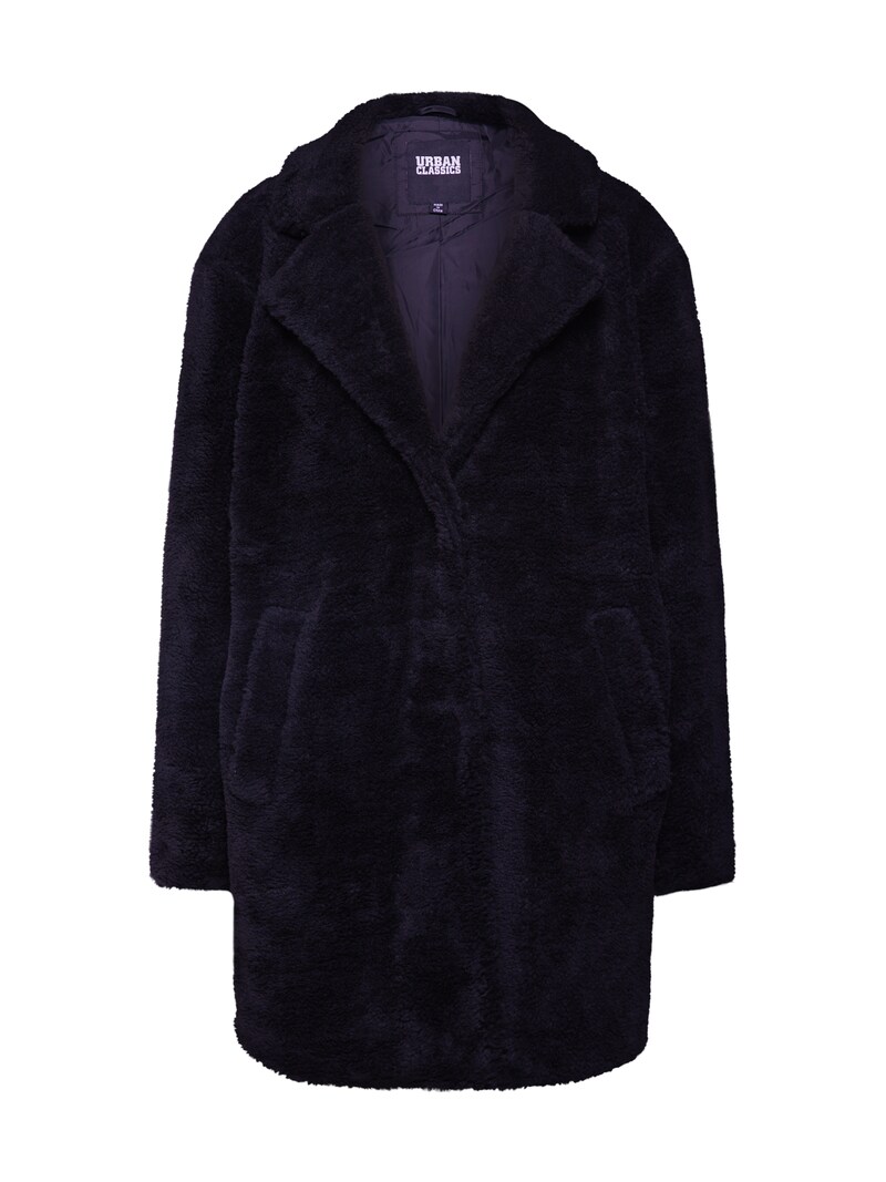 sinned x about you Abrigo de entretiempo 'Sherpa' Urban Classics en Negro