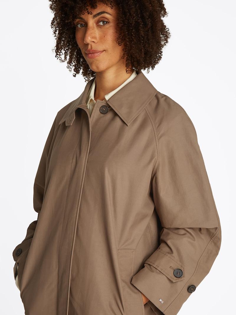 Sinned X About You Abrigo De Entretiempo TOMMY HILFIGER En Marrón