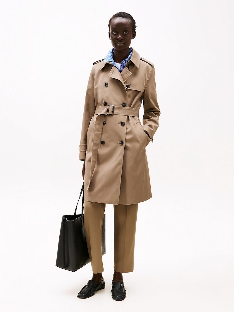 Sinned X About You Abrigo De Entretiempo TOMMY HILFIGER En Marrón