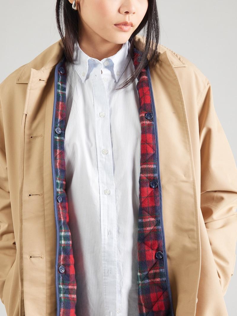 Sinned X About You Abrigo De Entretiempo Tommy Jeans En Caqui