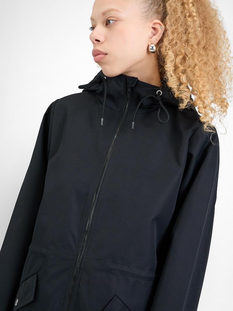 Sinned X About You Abrigo De Entretiempo VILA En Negro