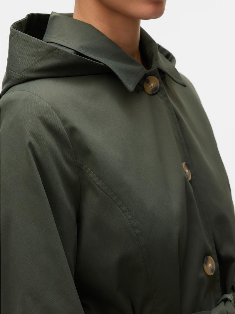 Sinned X About You Abrigo De Entretiempo 'VMChelsea' VERO MODA En Caqui